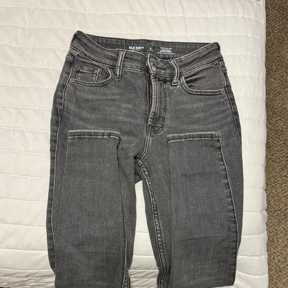 Old Navy light black Jeans- 0 petite